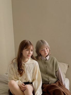 「ehka sopo（エヘカソポ）のアイテム」を使った、高芦あかりさん（レディース・152cm）の秋コーディネート