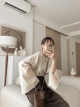 高芦あかりさん（レディース・152cm）の夏コーディネート