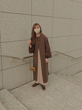 高芦あかりさん（レディース・152cm）の春コーディネート