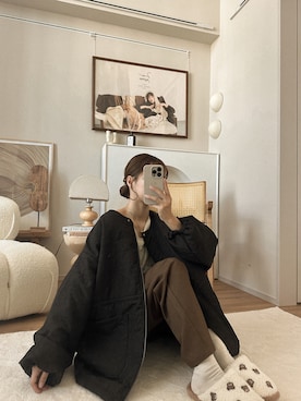 高芦あかりさん（レディース・152cm）の秋コーディネート