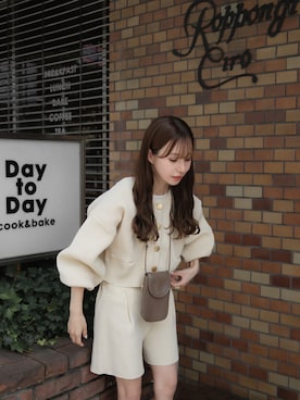 高芦あかりさん（レディース・152cm）の秋コーディネート