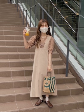 高芦あかりさん（レディース・152cm）の夏コーディネート