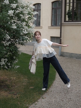 高芦あかりさん（レディース・152cm）の秋コーディネート