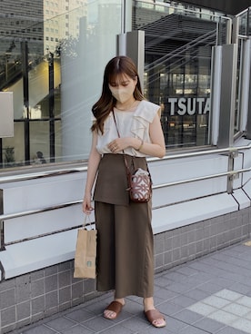 高芦あかりさん(レディース・152cm)の夏コーディネート