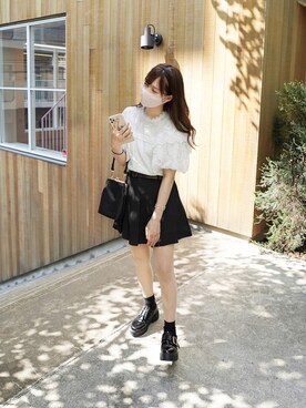 高芦あかりさん（レディース・152cm）の夏コーディネート