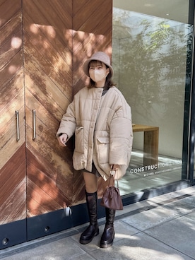 高芦あかりさん(レディース・152cm)の春コーディネート