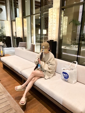 高芦あかりさん(レディース・152cm)の夏コーディネート