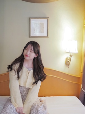 「韓国好きな人と繋がりたい」｜「アイテム（ワンピース/ドレス）」を使った、ゆずゆさん（レディース・154cm）の夏コーディネート
