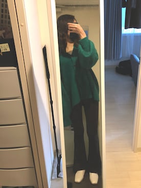 「SpRay PREMIUM（スプレイプレミアム）のアイテム（パンツ）」を使った、makoさん（レディース・170cm）の冬コーディネート