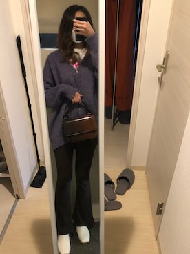 「SpRay PREMIUM（スプレイプレミアム）のアイテム（パンツ）」を使った、makoさん（レディース・170cm）の秋コーディネート