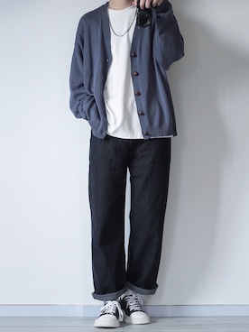「INTERPLAY（インタープレイ）のアイテム」を使った、seiさん（メンズ・180cm）の春コーディネート