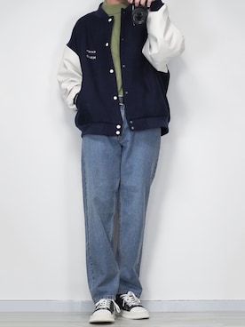 「CITEN（シテン）のアイテム（ジャケット/アウター）」を使った、seiさん（メンズ・180cm）の秋コーディネート