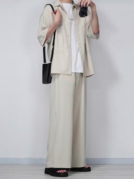 「TUTTU（トゥトゥ）のアイテム」を使った、seiさん（メンズ・180cm）の夏コーディネート