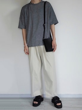 「TUTTU（トゥトゥ）のアイテム」を使った、seiさん（メンズ・180cm）の夏コーディネート