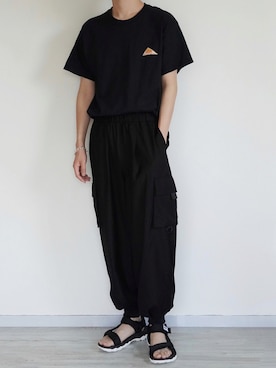 「AiRS（エアーズ）のアイテム」を使った、seiさん（メンズ・180cm）の夏コーディネート