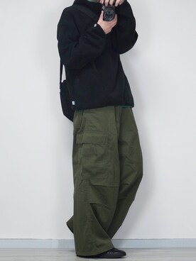 「DOOPZ（ドープス）のアイテム（スニーカー）」を使った、seiさん（メンズ・180cm）の秋コーディネート