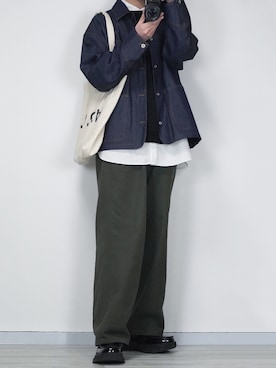 「ONCILY（オンシェリー）のアイテム（ジャケット/アウター）」を使った、seiさん（メンズ・180cm）の春コーディネート