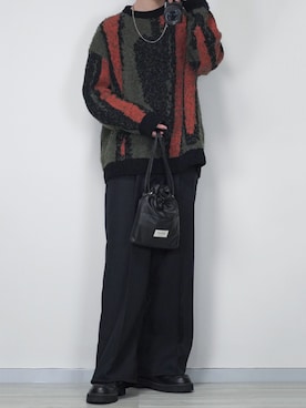 「EDWIN（エドウィン）のアイテム（スラックス）」を使った、seiさん（メンズ・180cm）の春コーディネート