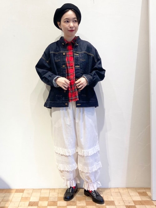 ブロード レースピンタック フリルパンツ（その他パンツ