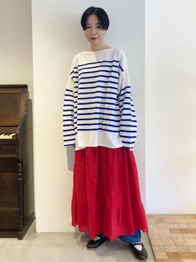 Iwaさん（レディース・160cm）の秋コーディネート