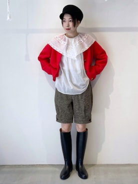 Iwaさん（レディース・160cm）の秋コーディネート