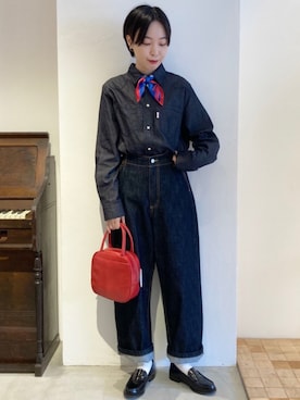 Iwaさん（レディース・160cm）の秋コーディネート