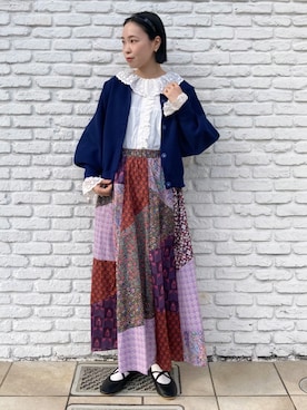 Iwaさん（レディース・160cm）の秋コーディネート