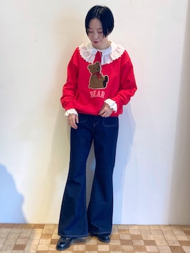 Iwaさん（レディース・160cm）の冬コーディネート