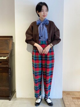 Iwaさん（レディース・160cm）の秋コーディネート