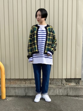 Iwaさん（レディース・160cm）の冬コーディネート