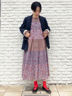 Iwaさん(レディース・160cm)の秋コーディネート