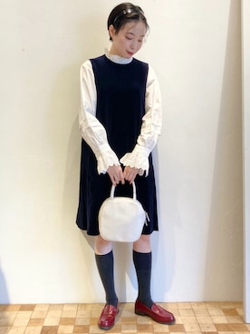 Iwaさん(レディース・160cm)の秋コーディネート