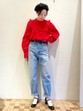 Iwaさん(レディース・160cm)の冬コーディネート