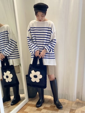 Iwaさん（レディース・160cm）の秋コーディネート