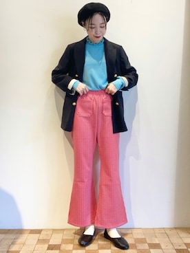 Iwaさん（レディース・160cm）の秋コーディネート