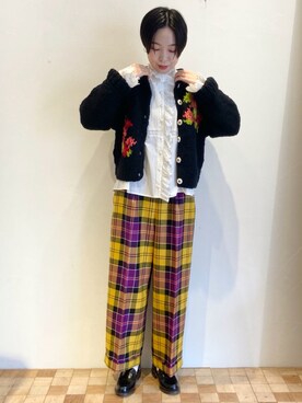 Iwaさん（レディース・160cm）の冬コーディネート