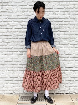 Iwaさん（レディース・160cm）の秋コーディネート