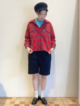 「フレンチカジュアル」｜Iwaさん（レディース・160cm）の秋コーディネート