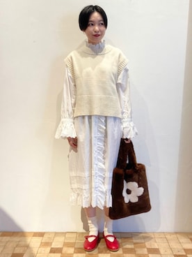 Iwaさん（レディース・160cm）の秋コーディネート