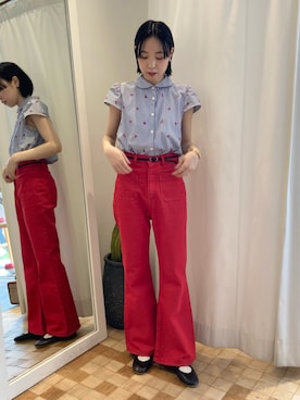 Iwaさん（レディース・160cm）の夏コーディネート