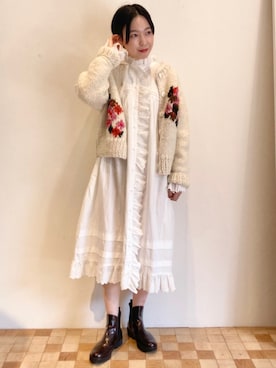 Iwaさん（レディース・160cm）の秋コーディネート