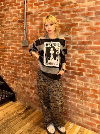 HYSTERIC GLAMOUR（ヒステリックグラマー）の「CRUSH ON YOU