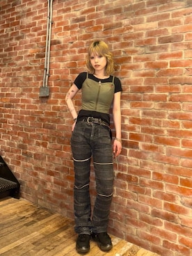 k_n_e0819さんの（HYSTERIC GLAMOUR | ヒステリックグラマー）を使ったコーディネート
