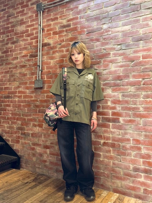 HYSTERIC GLAMOUR ヒステリックグラマー 02173NS07 METAL 総柄