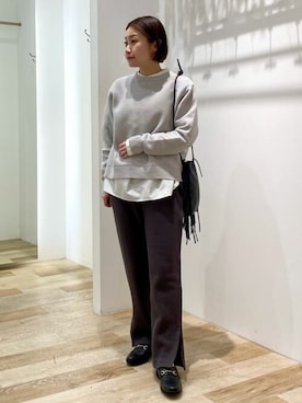 sayakaさん（レディース・153cm）の冬コーディネート