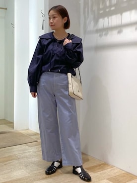 「Jack Gomme（ジャックゴム）のアイテム」を使った、sayakaさん（レディース・153cm）の春コーディネート