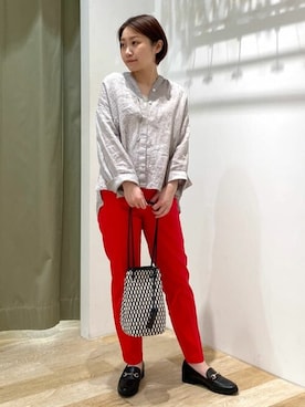 「marco masi（マルコマージ）のアイテム」を使った、sayakaさん（レディース・153cm）の春コーディネート