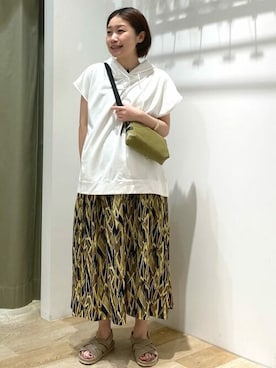 「Jack Gomme（ジャックゴム）のアイテム」を使った、sayakaさん（レディース・153cm）の夏コーディネート