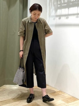 「TEMPERATE（テンパレイト）のアイテム」を使った、sayakaさん（レディース・153cm）の夏コーディネート