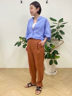 「eness（エネス）のアイテム」を使った、sayakaさん（レディース・153cm）の夏コーディネート